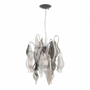 Люстра дизайнерская Indentfornewmachinery хром прозрачная 793195 LIGHTSTAR ДИЗАЙНЕРСКИЕ, FANTASY 056295 Хром