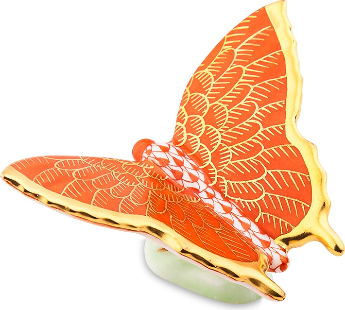 10628335 Herend Фигурка 4см "Бабочка" Фарфор 