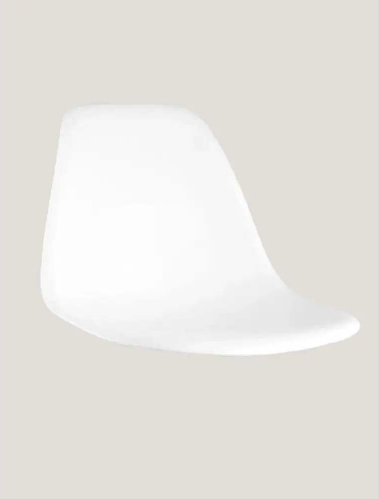 90807532 Сиденья для стула комплект 4 шт Wwbt Eames 46x41x40 см abs-пластик цвет белый STLM-0876862