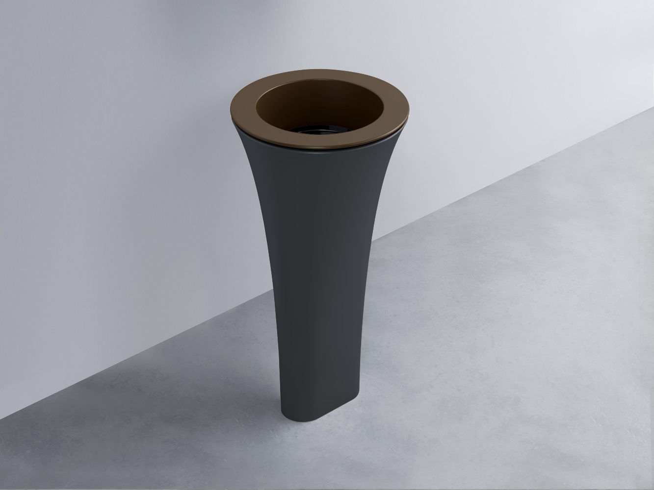 AMLA45-CA+AMPILT-N+AMCOLT-BA Раковина Amedeo Tondo отдельностоящая cielo Enjoy + Amedeo Ceramica Cielo