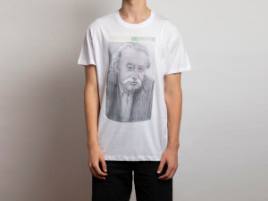 Футболка из органического хлопка с принтом