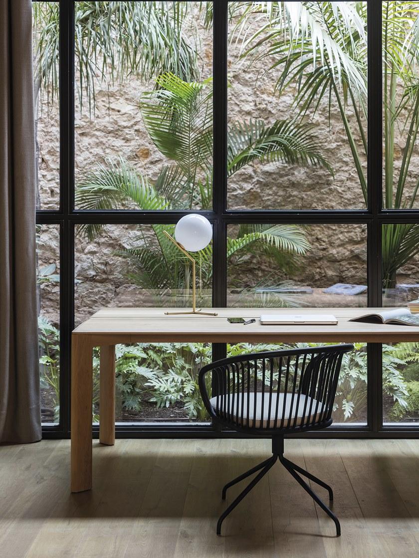 EXPORMIM Вращающееся кресло из ротанга со встроенной подушкой  T070 s  - Вид №1