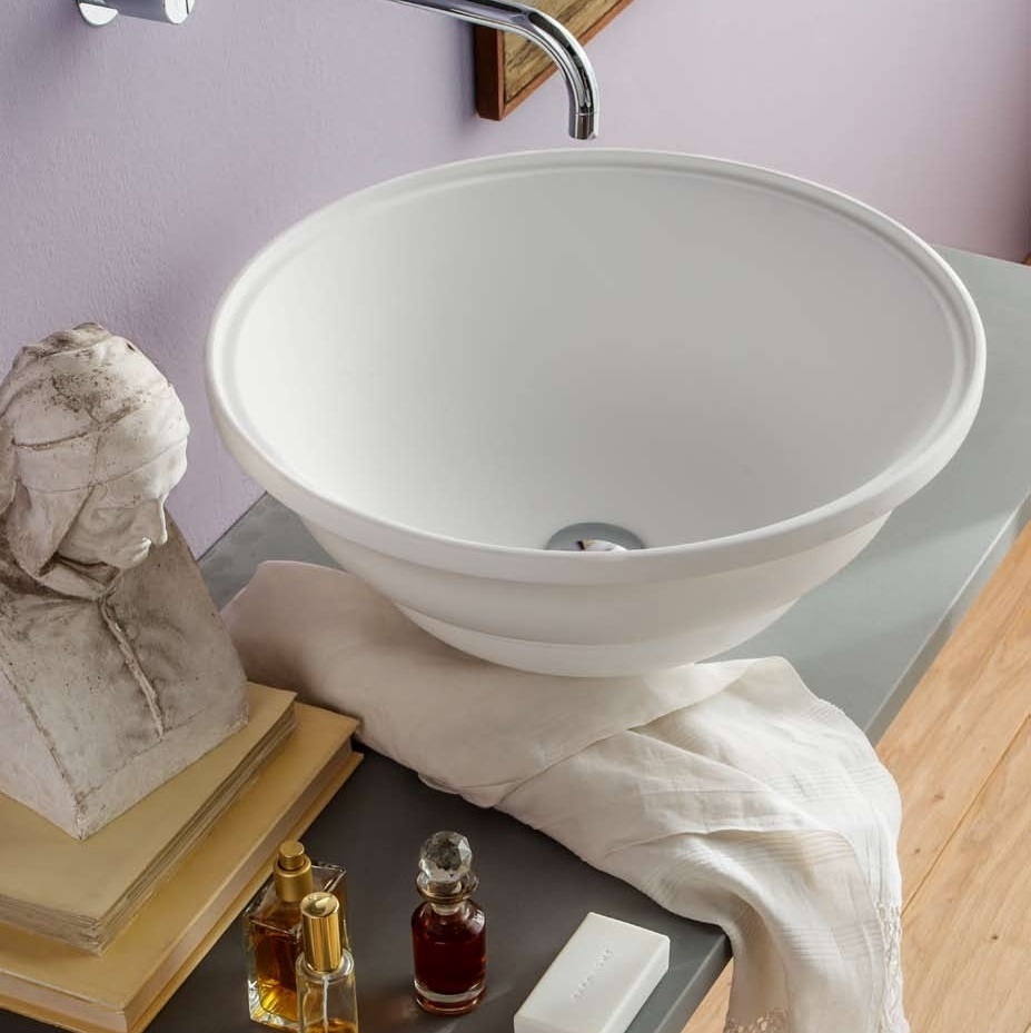 45544 Накладная раковина на столешницу  овальная Rapsel  - Вид №1