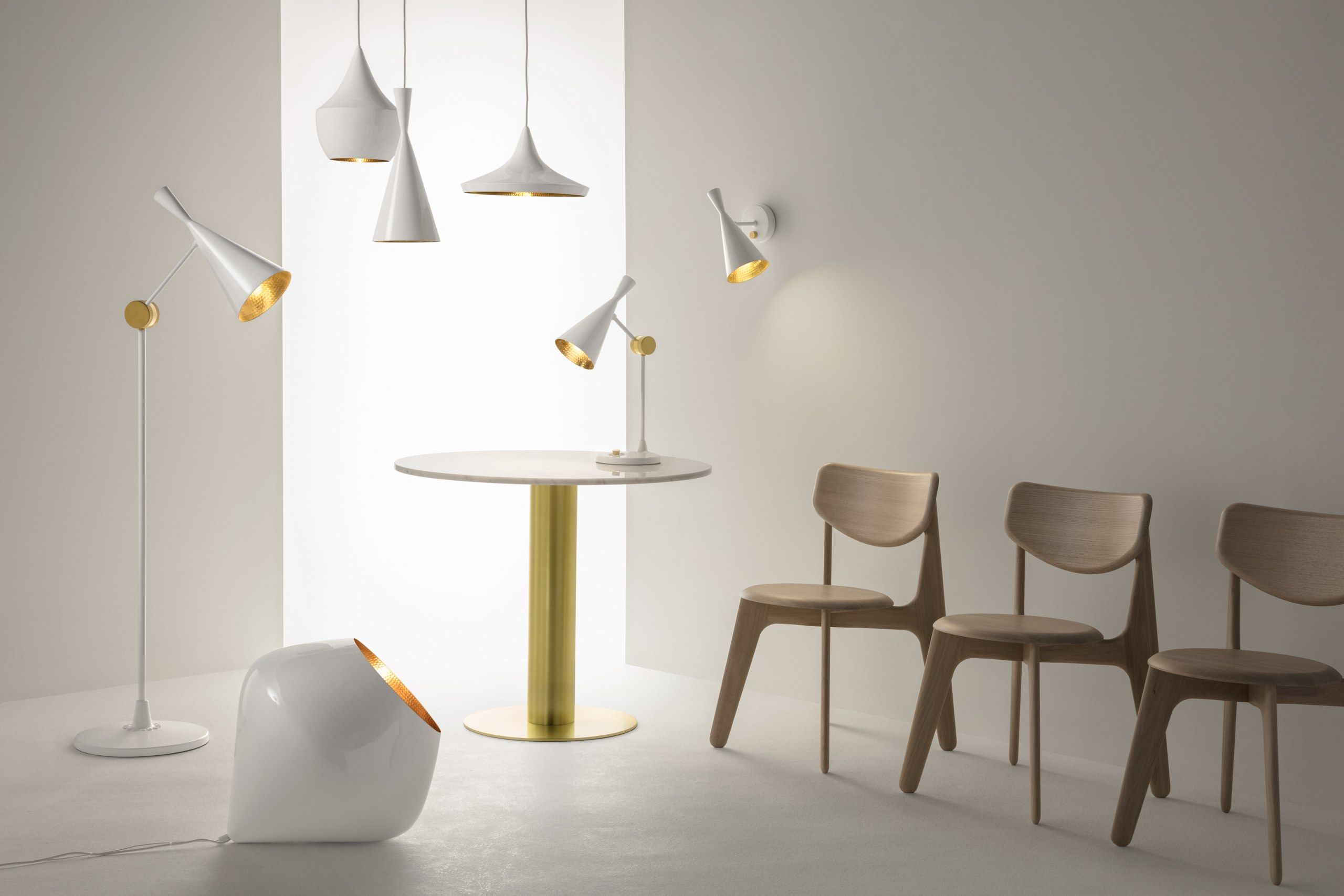 Латунный светодиодный подвесной светильник Tom Dixon Beat ARCH-00056827 - Вид №22