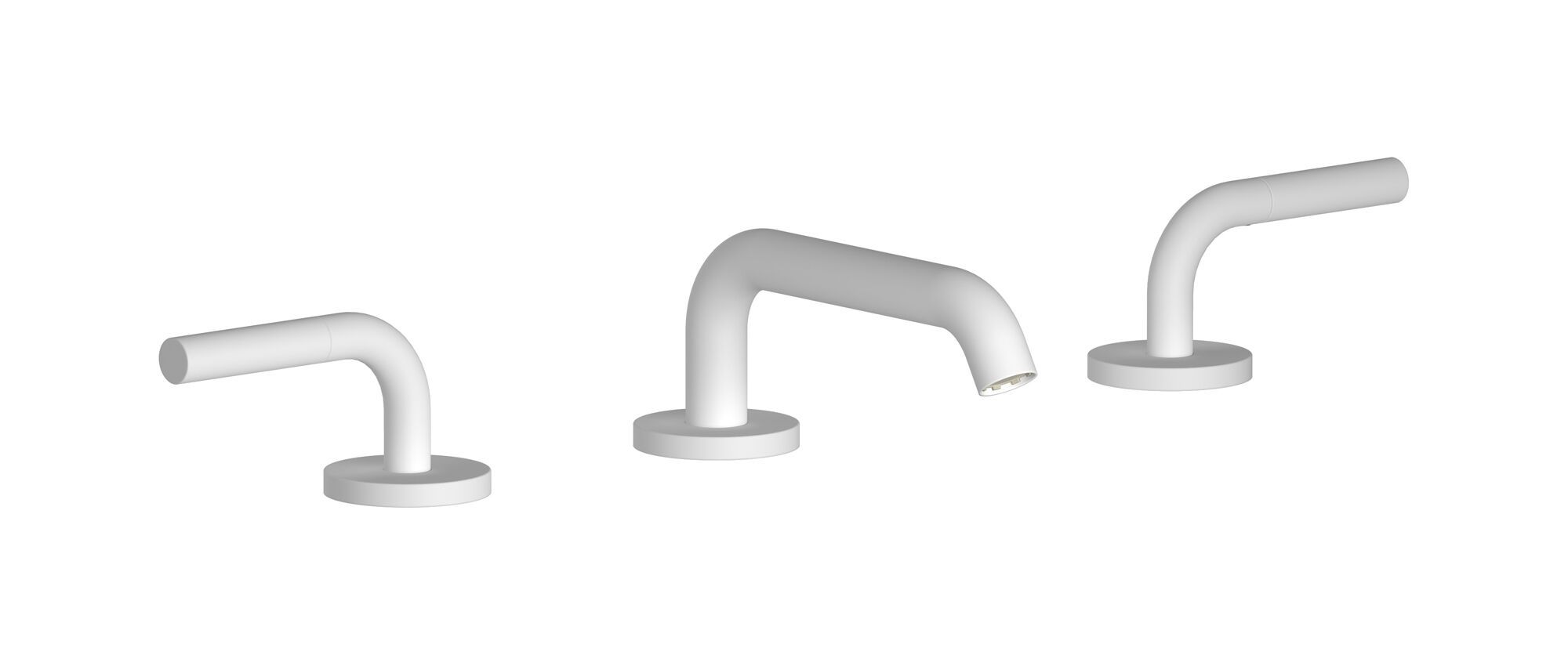 Смеситель для раковины с 3 отверстиями и автоматическим сливом IB Brera ARCH-00099011 - Вид №1