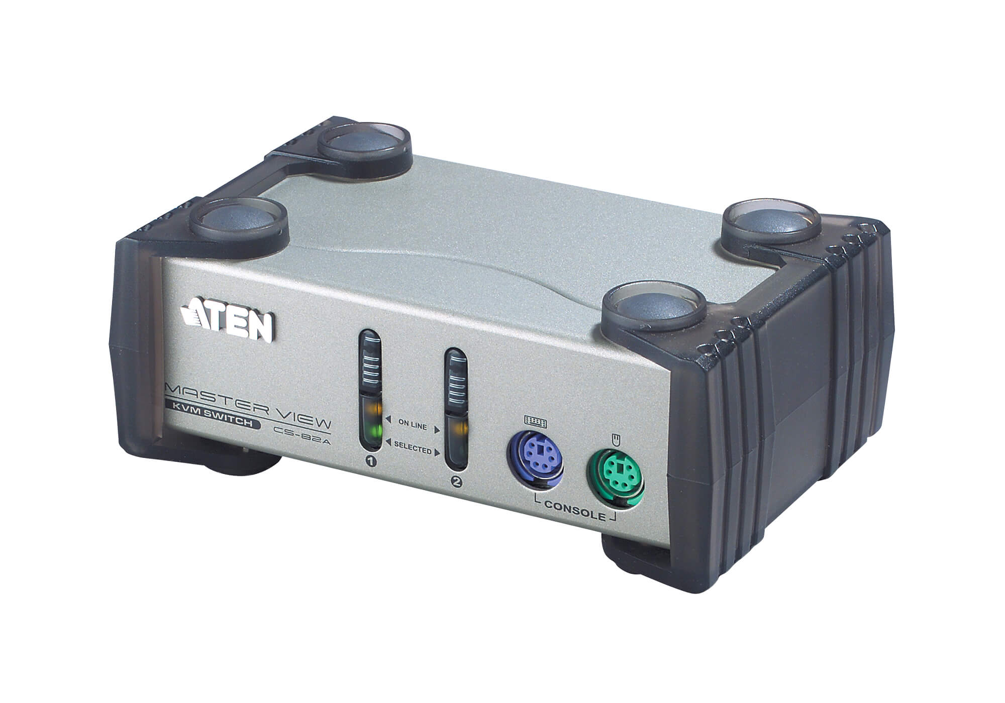 CS82A 2 ports kvm master view w/1.2m ATEN Santreyd  - Вид №2