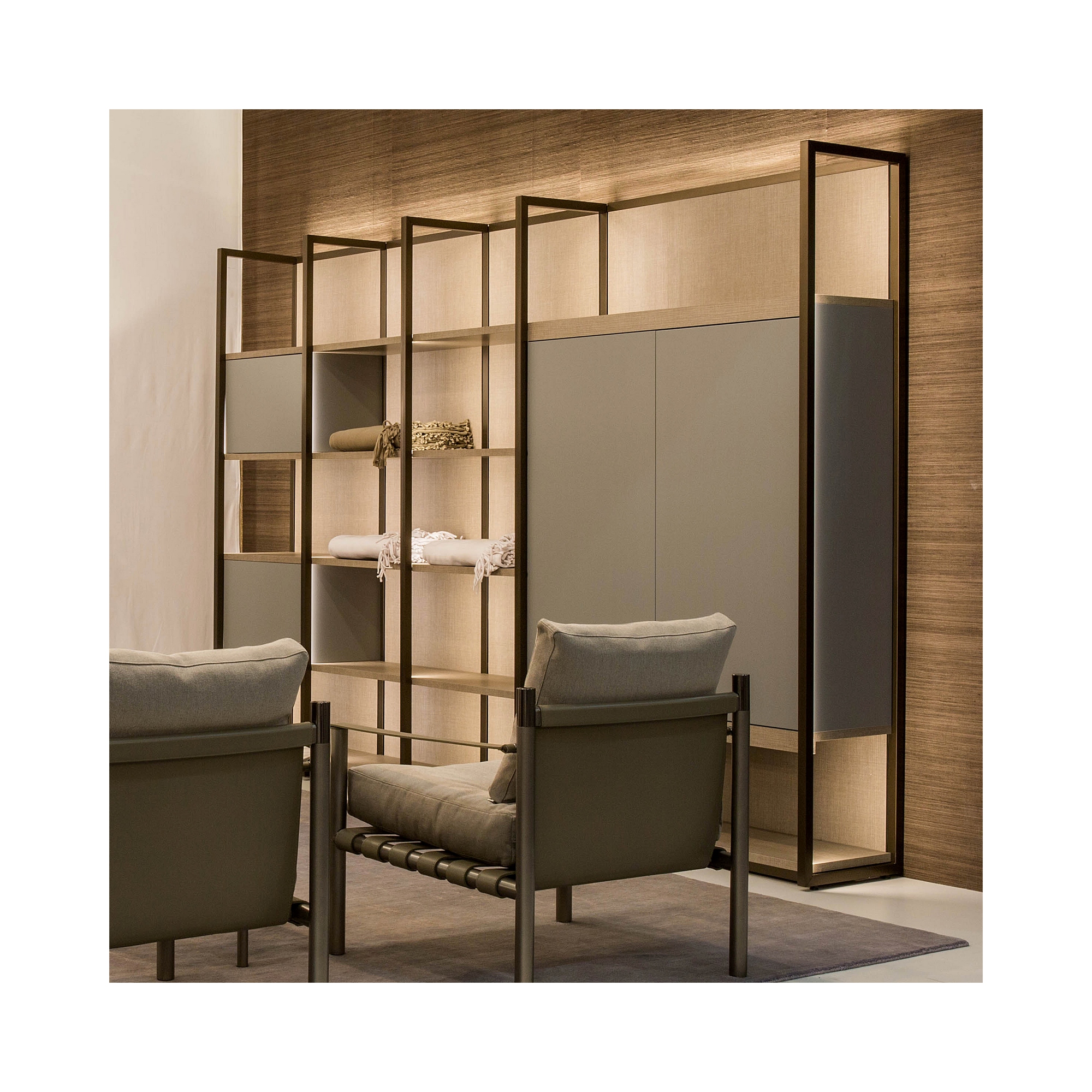 Стеллаж / BOOKCASE CONTINUUM Flou sun-id-378241 - Вид №1