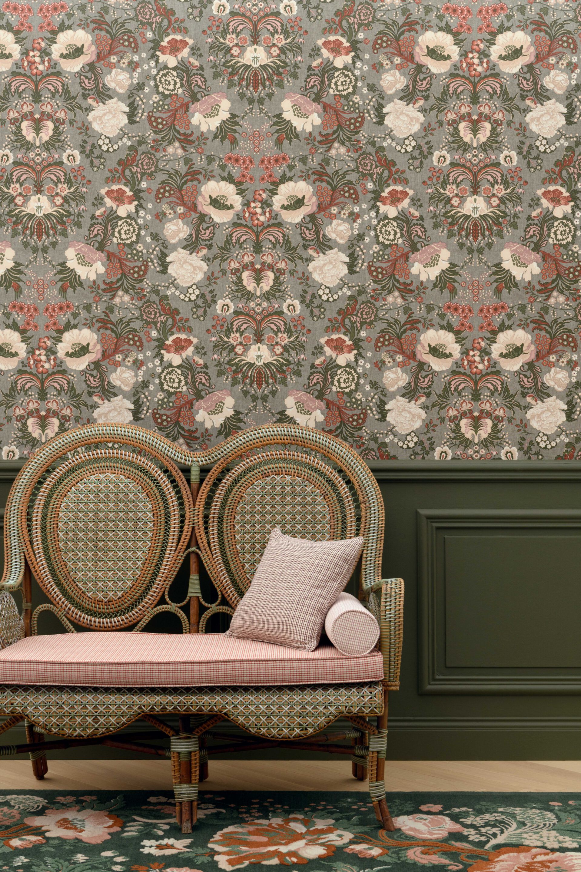 Цветочные узоры нетканые обои LELIEVRE Quenin-Belle Époque ARCH-00089402 - Вид №3