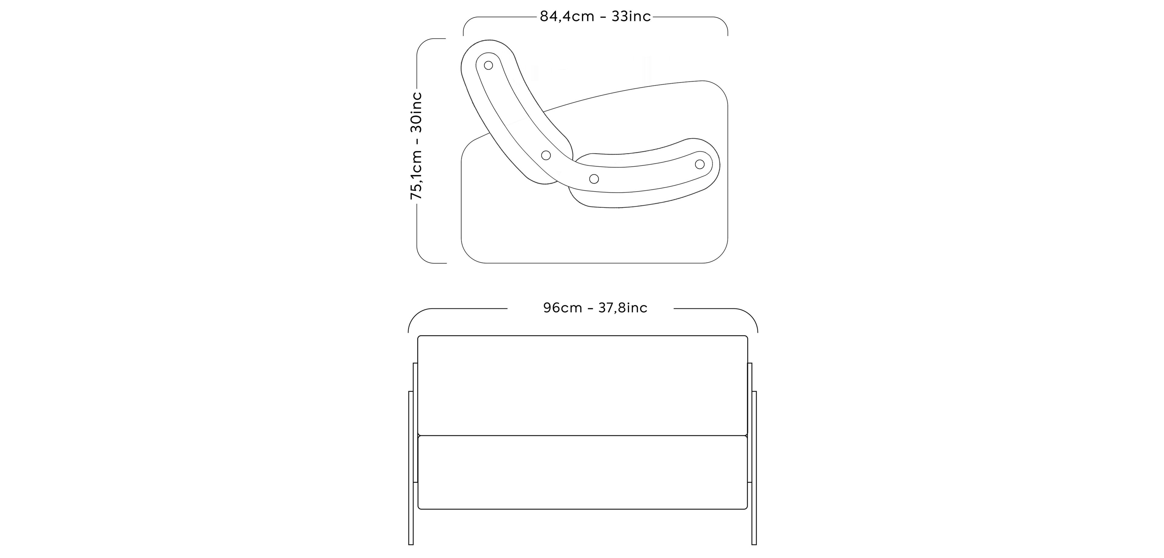Кресло из ПММА и ткани с подлокотниками KUUMO MW03 ARCH-00104469 - Вид №10