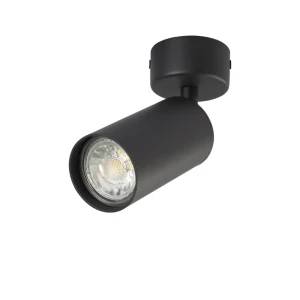 91563018 Светильник точечный накладной Crystal lux 1400.231 2 м² цвет черный STLM-0911177