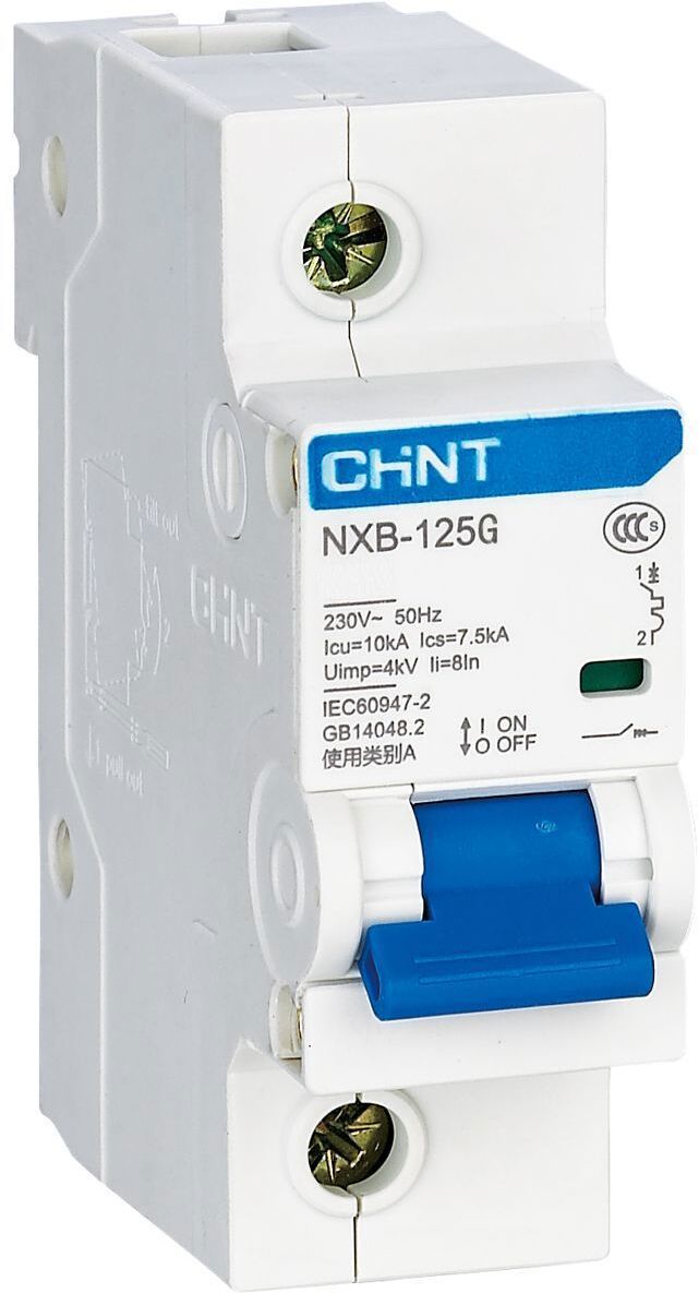 91052327 Автоматический выключатель NXB-125 1P C125 А 10 кА 1000000151 STLM-0458591 CHINT