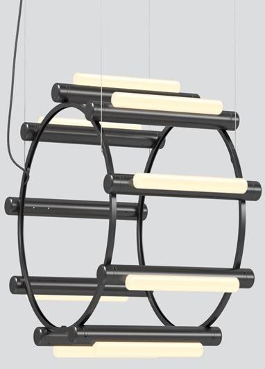 ANDlight Подвесной светильник из алюминия и акрила Pipeline Pip-cha-2 - Вид №1