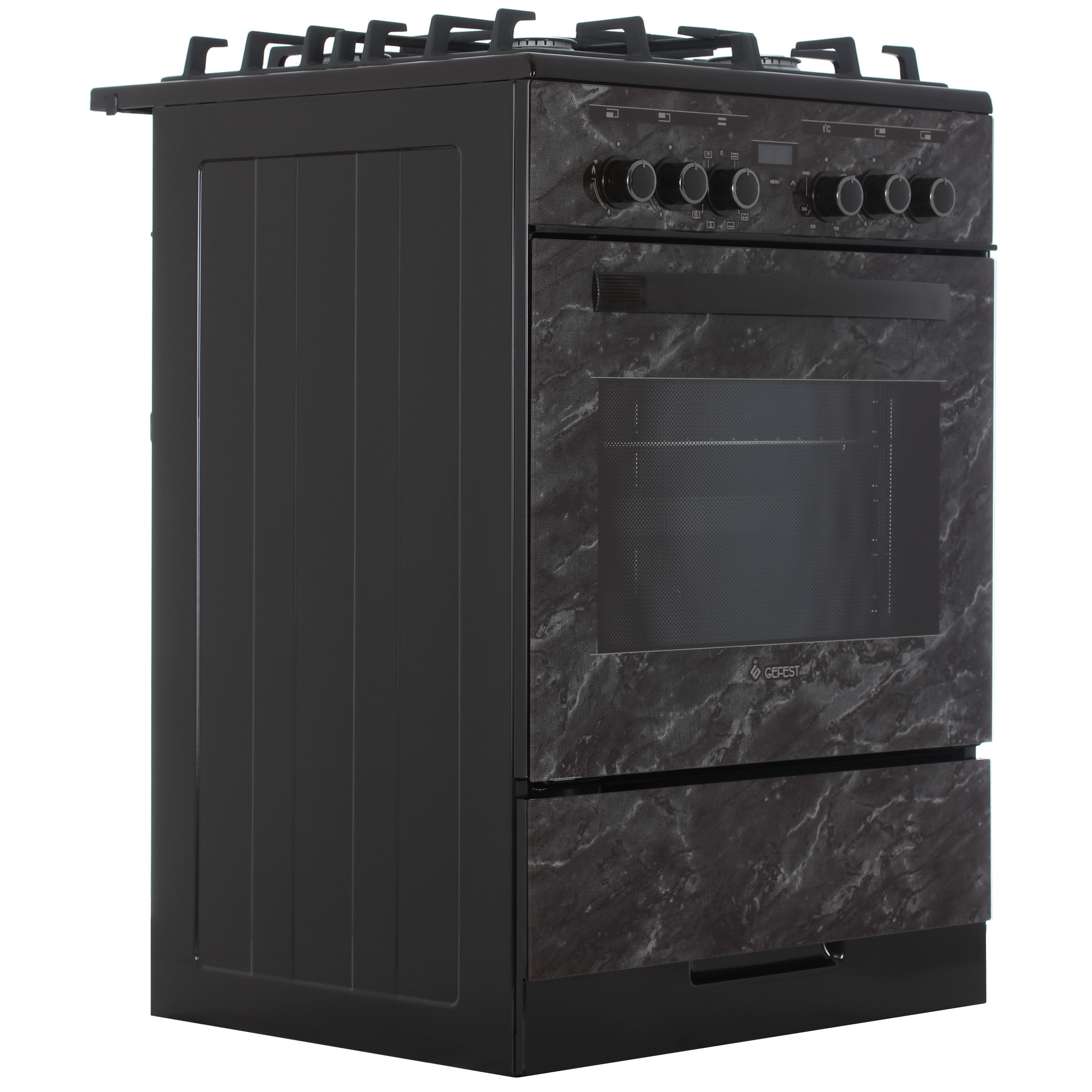 5360312 Комбинированная плита GEFEST ПГЭ 6502-04 0054 коричневый STDN-0075882 - Вид №1