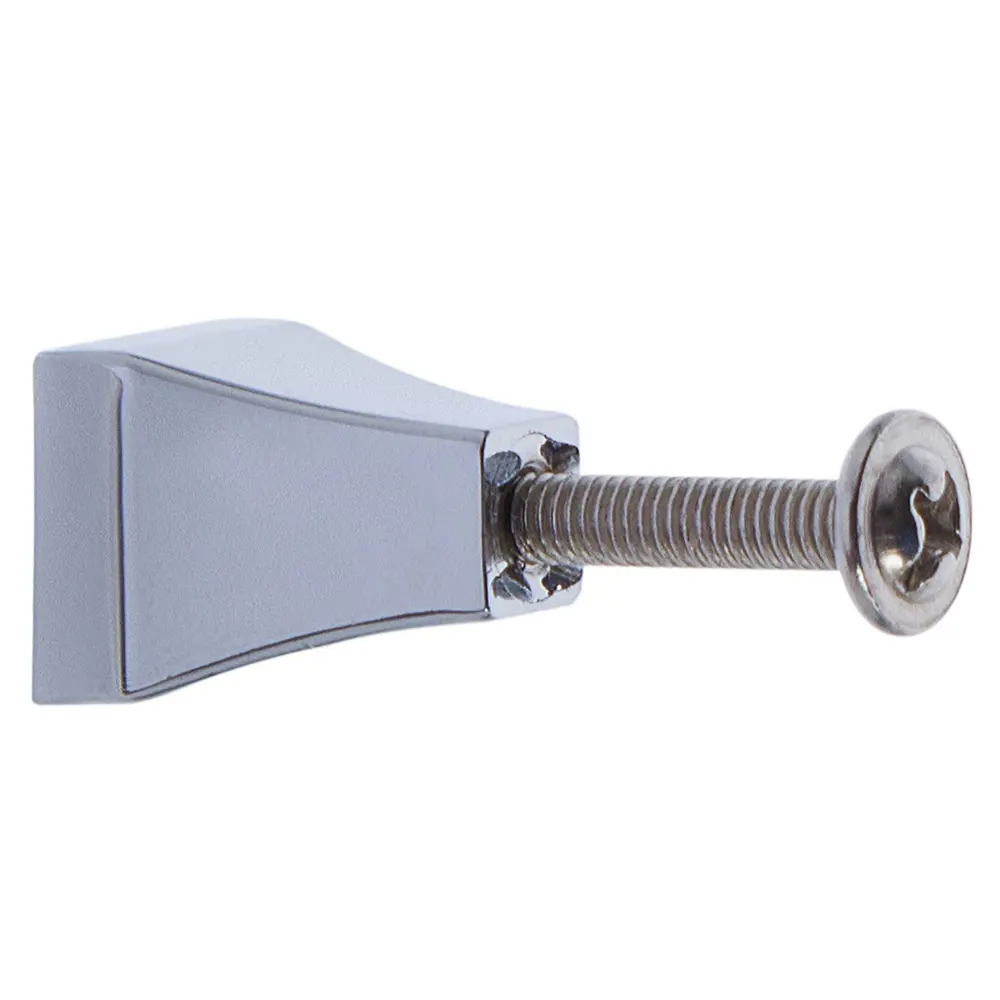 Мебельная ручка-кнопка глянцевый хром BOYARD STLM-2051439 - Вид №1