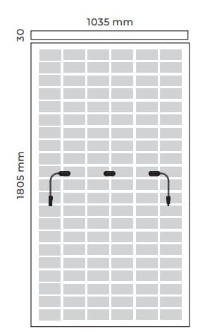 Монокристаллический фотоэлектрический модуль Trienergia Триэнергия ARCH-00039650 - Вид №2