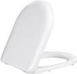 Сиденье для унитаза Tefen Duroplast White с пластиковыми петлями / KC2201.01.0000E Tefen Creavit 