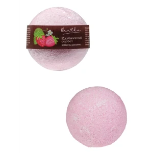 Бомбочка для ванной Banika Клубничный сорбет 120 гр