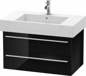XL635204040 Тумбочка подвесная X-Large #XL6352 800 x 468 мм Черный глянцевый лак
