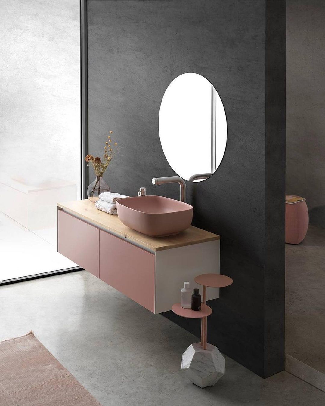 C376M2L50.101 Тумба подвесная с 2 выдвижными ящиками A. e T. Italia MATCH Белый матовый AeT ITALIA - Вид №4