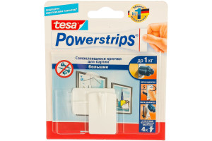 15630009 Самоклеющиеся крючки для картин/рамок Powerstrips 58217-00000-00 TESA