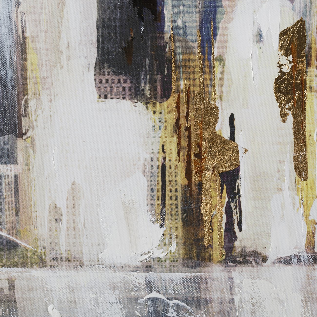 Картина на холсте с подрамником 101х152 см "Город" TO4ROOMS  00-3838760 Бежевый  - Вид №2