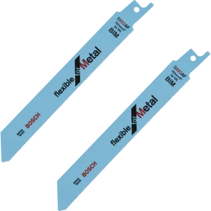 Полотно для сабельной пилы по металлу Bosch S922AF 150 мм, 2 шт.