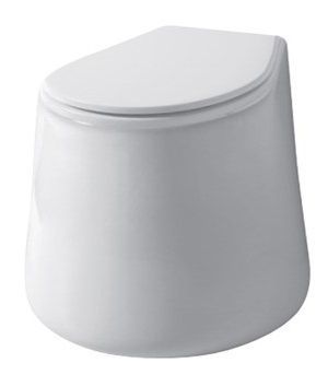 CT00200055 Приставной унитаз напольный Бежевый Disegno Ceramica CATINO Италия
