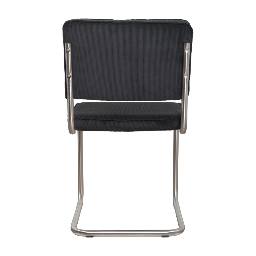 Стул Ridge Brushed Rib черный Zuiver 1100078 - Вид №3