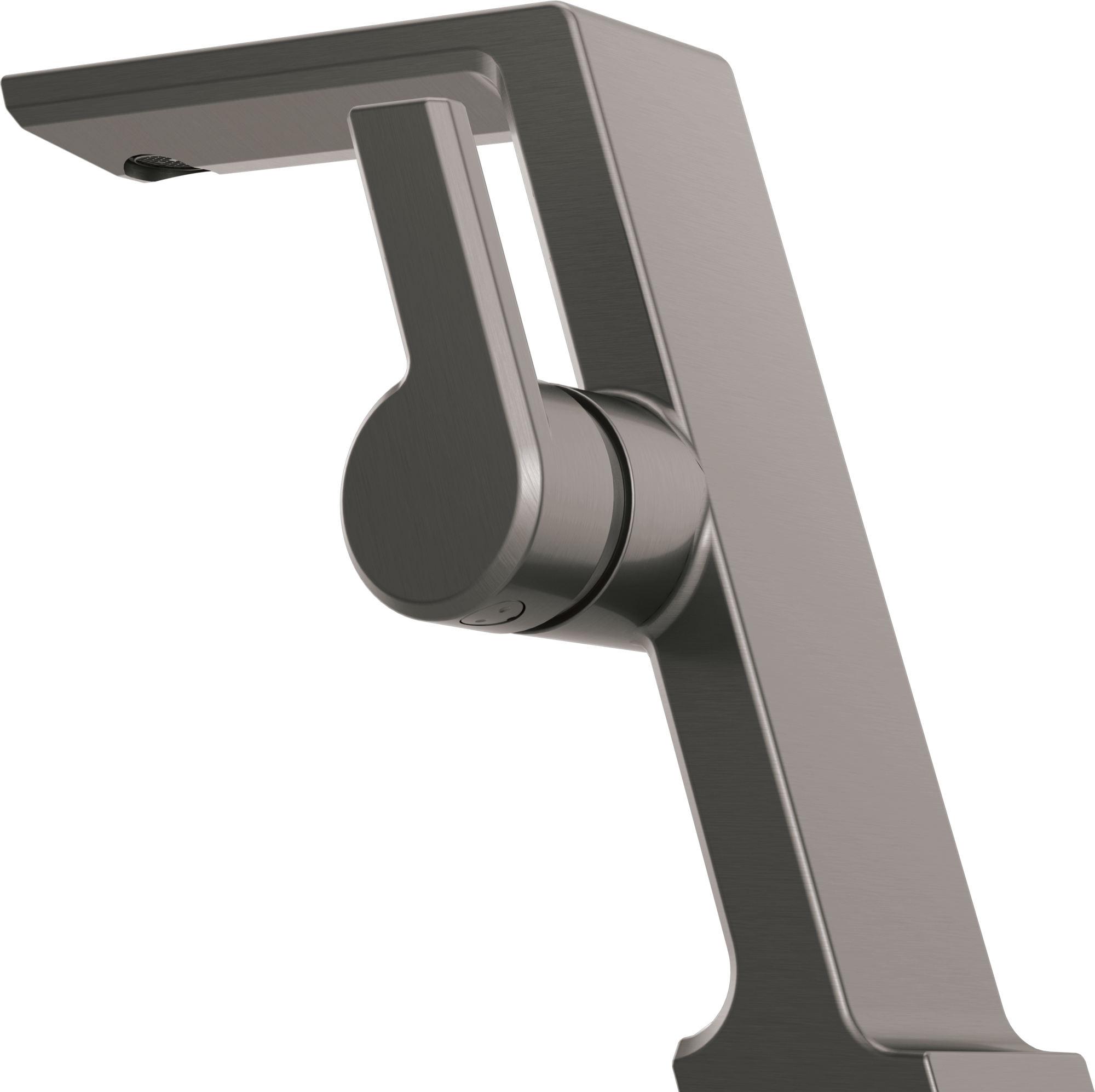 699-KS-DST Смеситель для ванной комнаты средней высоты с одной ручкой Delta Faucet Pivotal Черный нержавеющий  - Вид №2