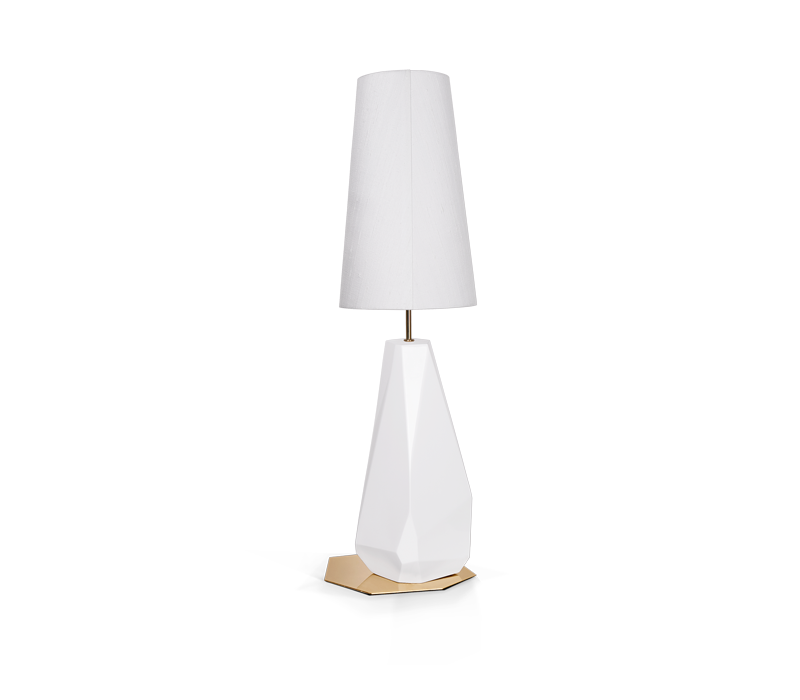 0-195 Почувствуй белую настольную лампу Boca Do Lobo  - Вид №6