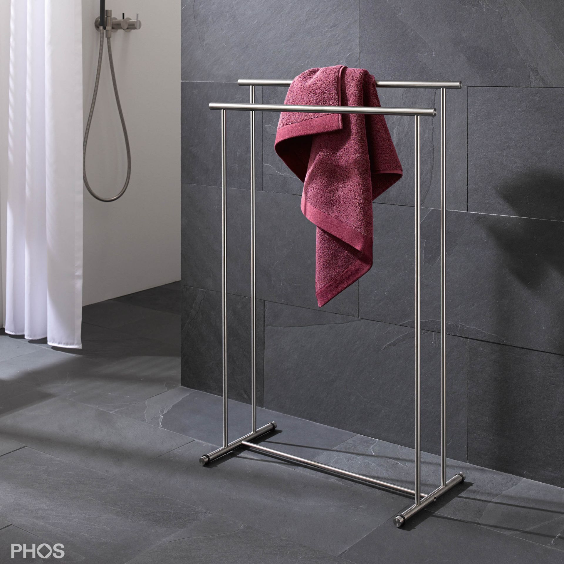 HTB2 Полотенцесушитель с 2 полотенцесушителями PHOS  - Вид №2