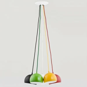 Детская подвесная люстра Rewia 60160 ALFA  326458 Красный;желтый;зеленый