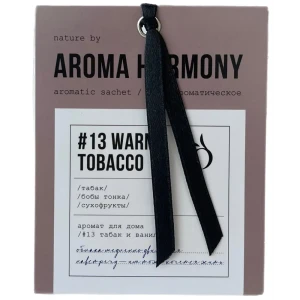 AROMA HARMONY Саше ароматическое с теплым табаком и нотами бобов тонка 89342132