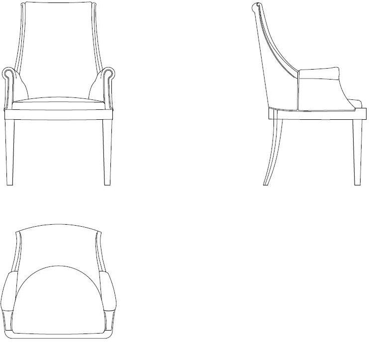 Morelato Мягкое кресло с подлокотниками  3804  - Вид №1