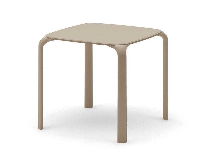 Штабелируемый квадратный садовый стол из полипропилена Infiniti Drop ARCH-00043781