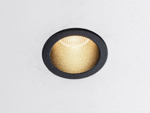 С порошковым покрытием алюминиевый круглый светодиодный светильник