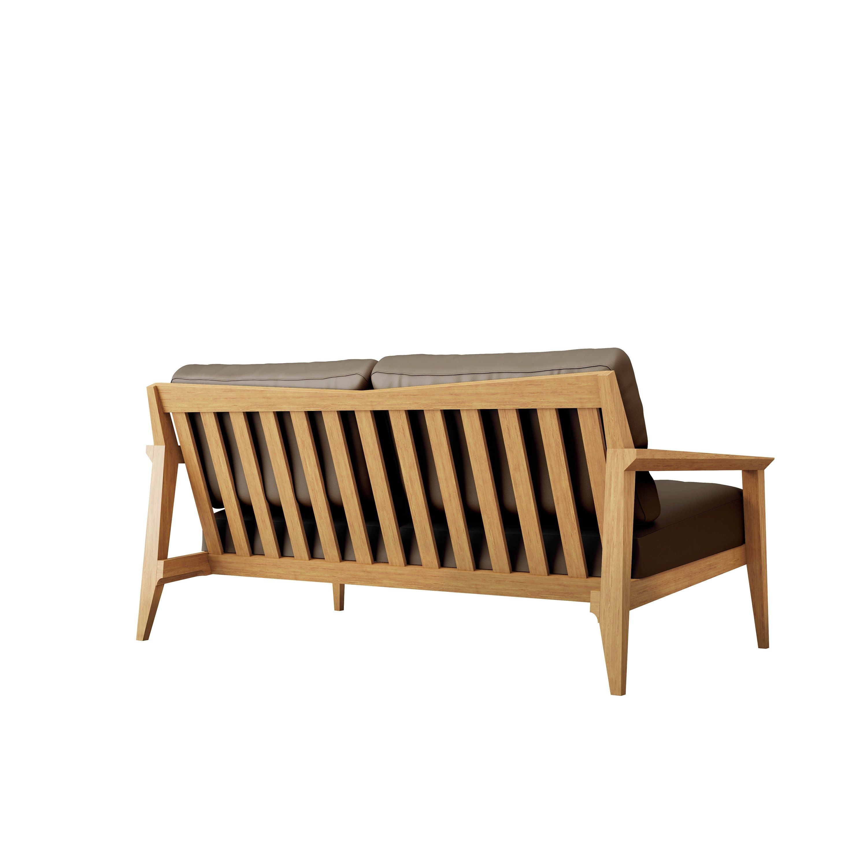 2-местный кожаный диван Case Stanley ARCH-00069193 - Вид №9