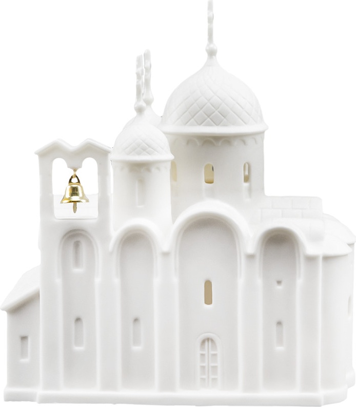 10647242 RUPOR manufactory Скульптура "Собор Иоанна Предтечи" Фарфор 