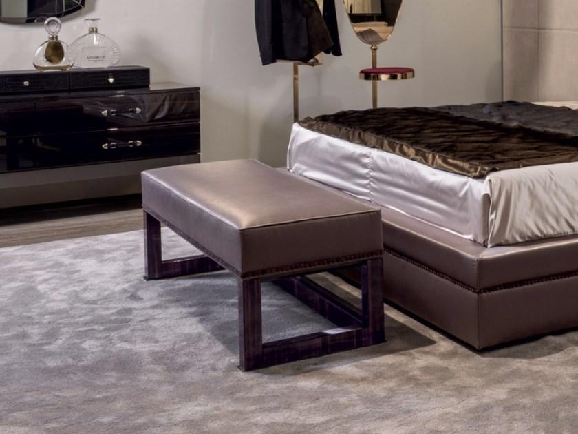 Longhi Мягкая кожаная скамейка Loveluxe 2017 – essence collection X 432 - Вид №1