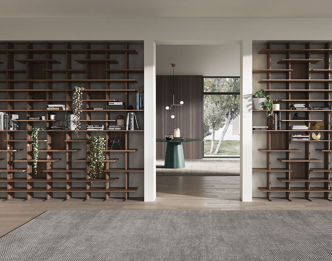 Деревянный модульный книжный шкаф Pacini & Cappellini ELISABETH ARCH-00147446 - Вид №2