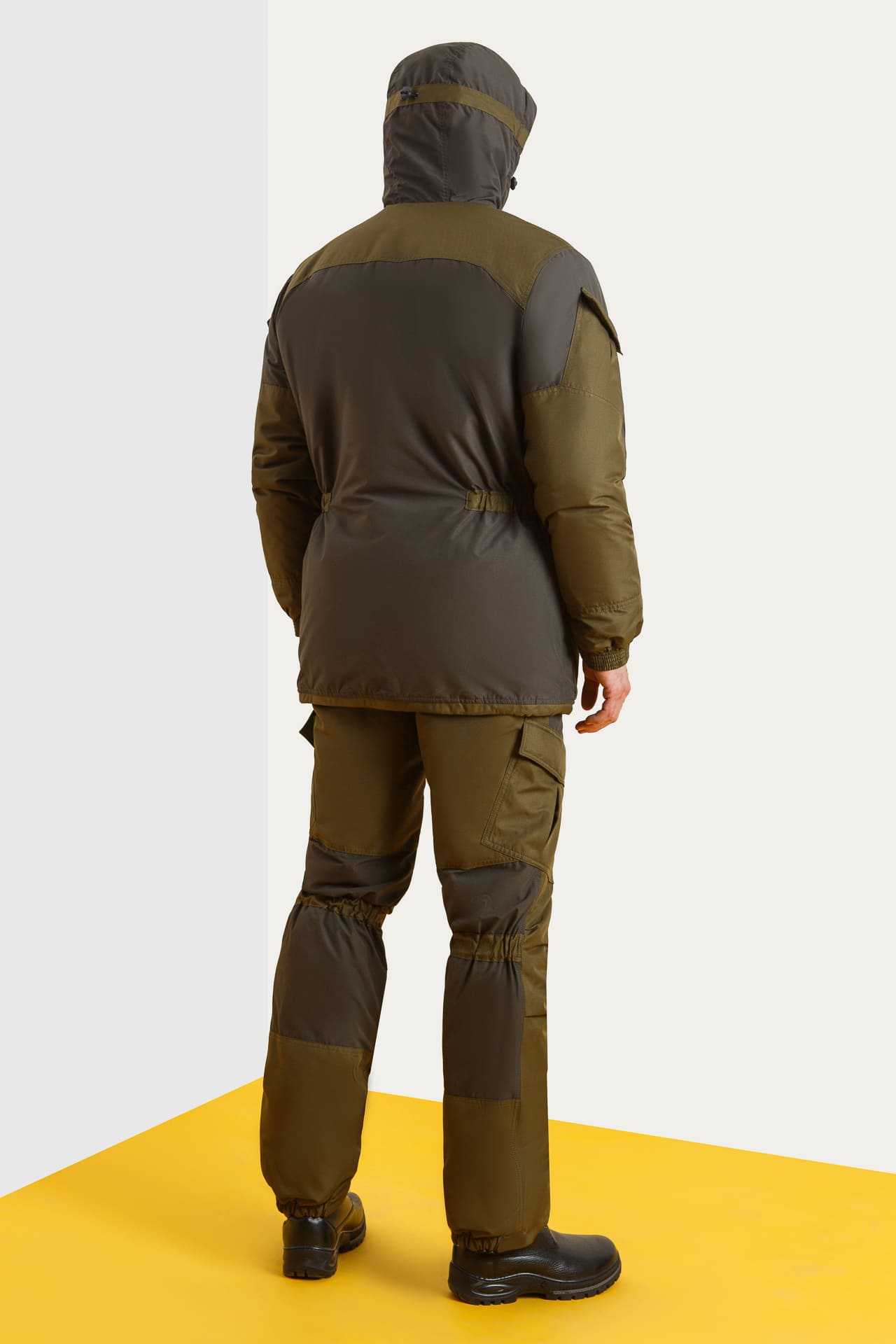 63938 Костюм  зимний хаки West Fishing  Зимняя спецодежда Santreyd  - Вид №13