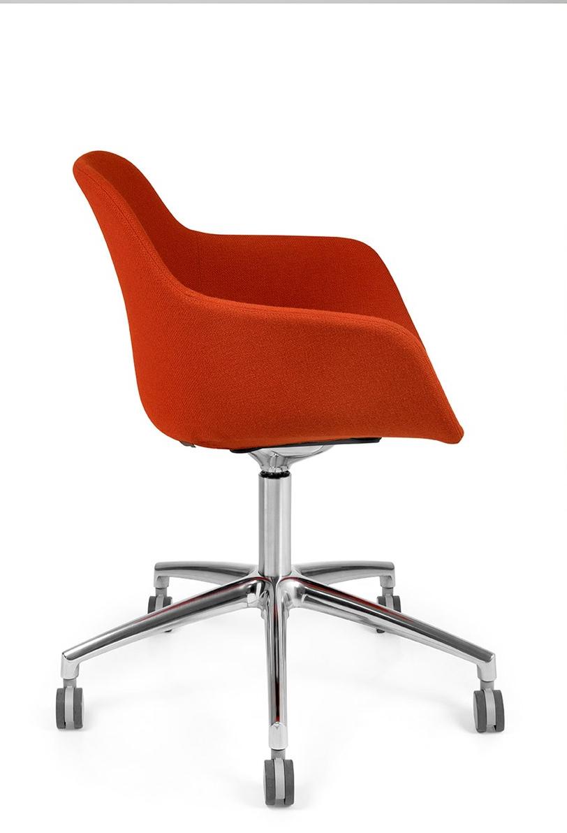 Crassevig Вращающееся кресло из полипропилена с 5 спицами Pola sun-id-1365140 - Вид №3