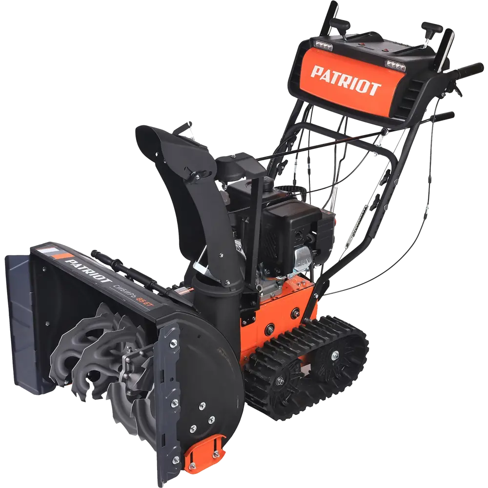 Бензиновый снегоуборщик PATRIOT Сибирь 85ЕТ с электростартером и гусеничным приводом 82022489 STLM-0017794