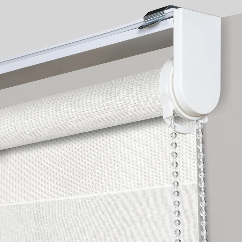 Штора рулонная день-ночь Петер 180x175 см экрю MIAMOZA Промо 2025 STLM-2111828 - Вид №1