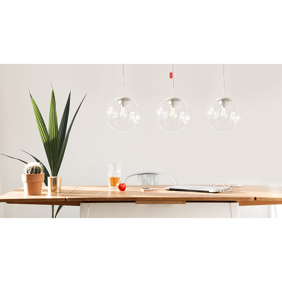 Лампа подвесная Spheremaker, 1 плафон, белая Fatboy 100306 - Вид №2