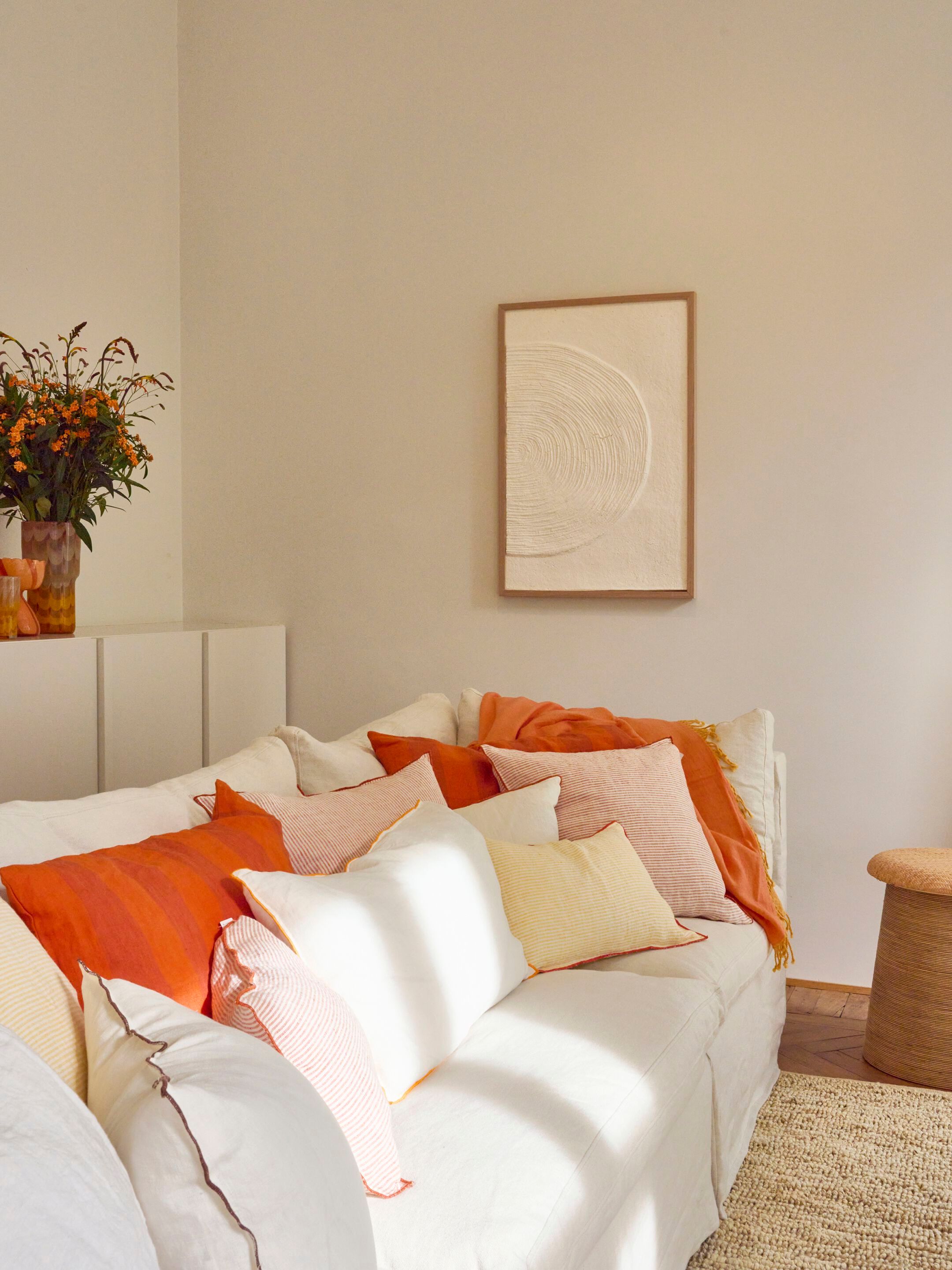 Прямоугольная льняная подушка POMAX Carte Blanche ARCH-00074829 - Вид №8