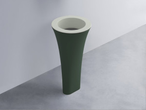 AMLA45-PM+AMPILT-CM+AMCOLT-MU Раковина Amedeo Tondo отдельностоящая cielo Enjoy + Amedeo