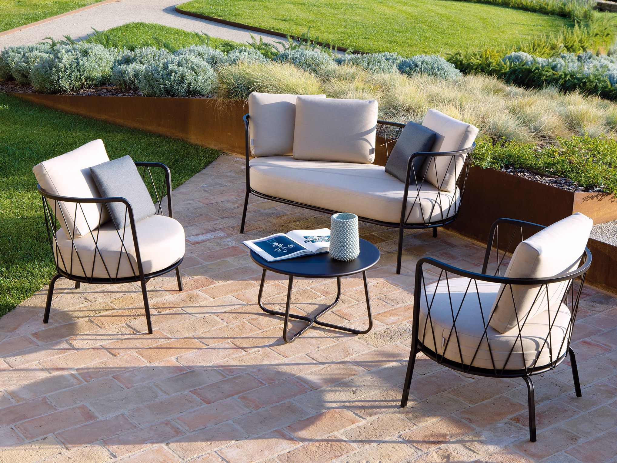 2-местный садовый диван Vermobil Daisy ARCH-00099236 - Вид №1