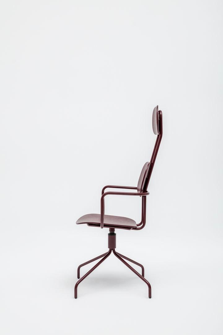 MDD Стул офисный фанерный на козелке с подлокотниками New school sun-id-1498012 - Вид №3