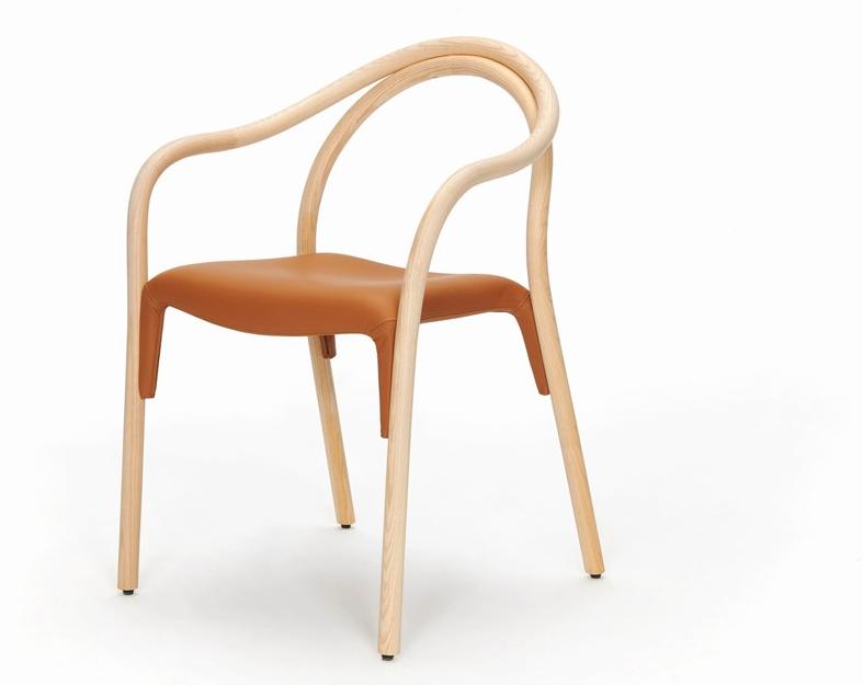 Pedrali Стул ясень с обитым сиденьем Soul sun-id-1480365 - Вид №2